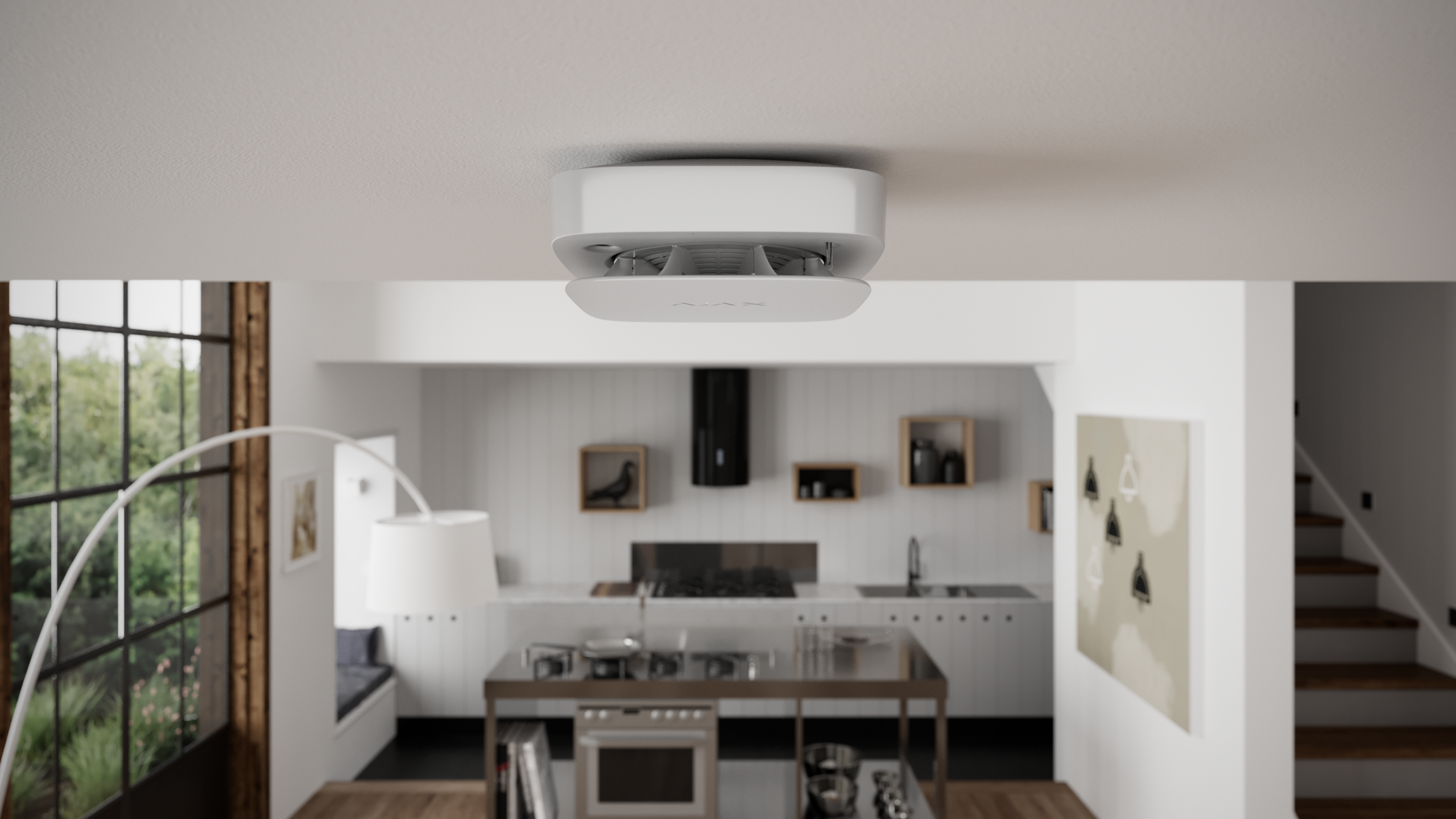 Ajax FireProtect 2 RB (Heat/Smoke/CO) Jeweller